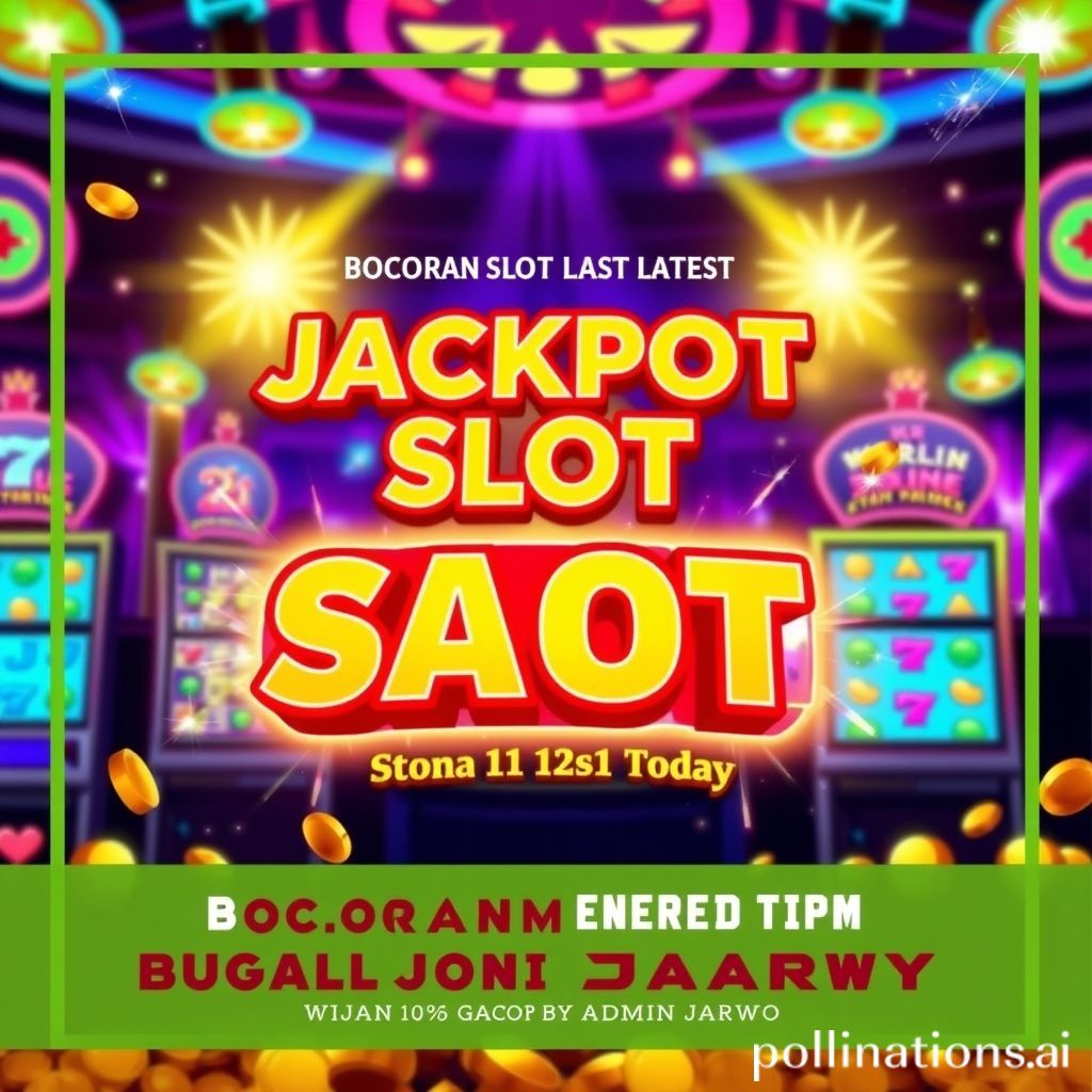 Bocoran Slot Gacor Hari Ini Dari Admin Jarwo